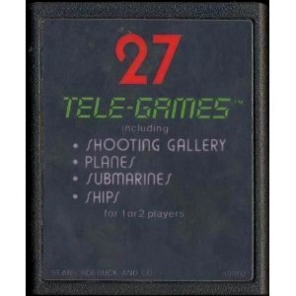 Target Fun 27 Tele Games - Atari 2600 , 1977